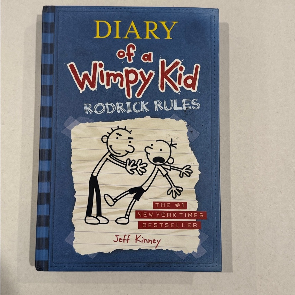 Diary of a Wimpy Kid: Rodrick Rules - Blue Cover